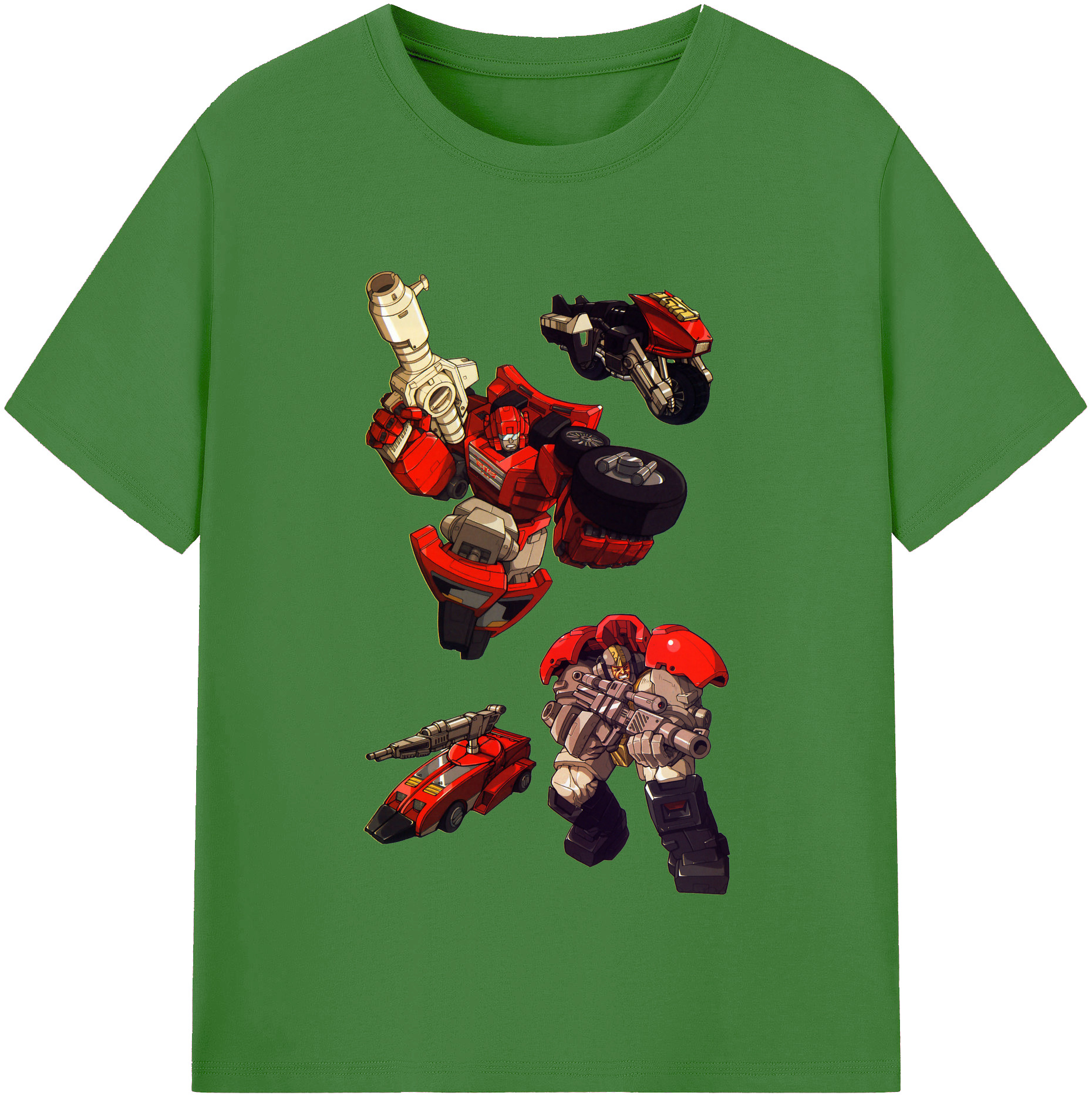 （画像用）  レディースカジュアルプリントTシャツ（綿100％）
